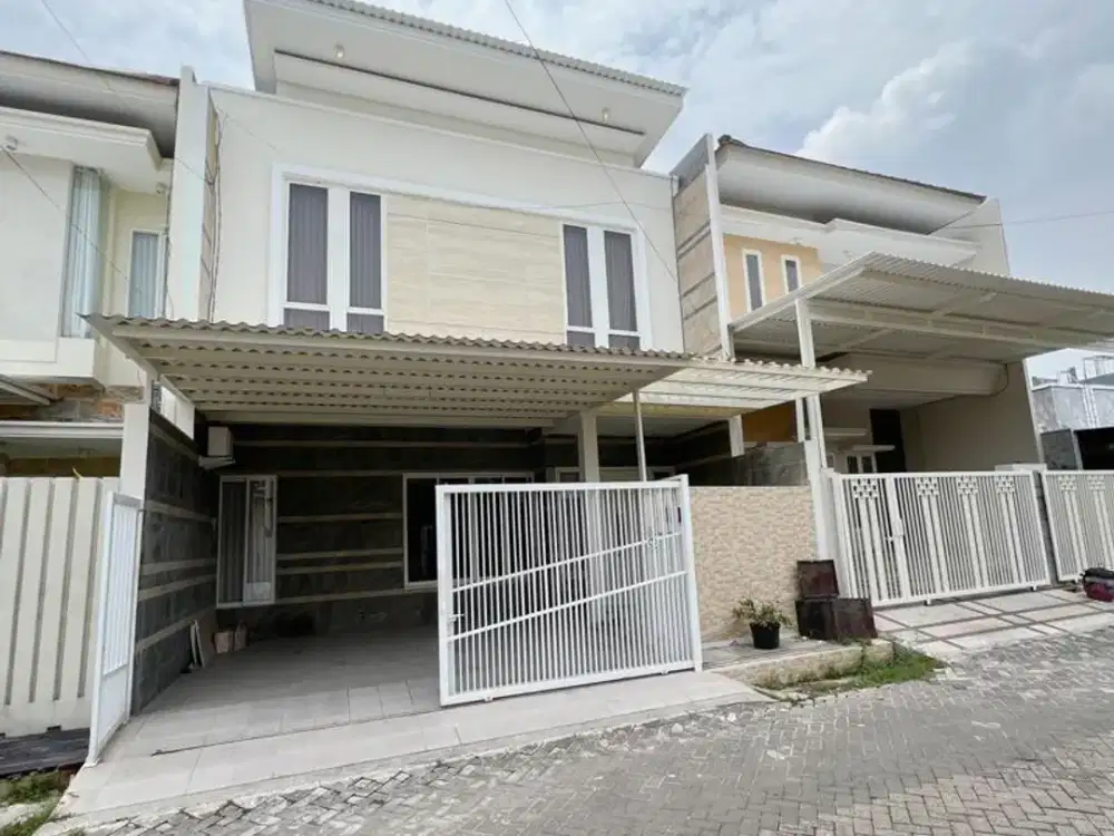 Rumah Modern Minimalis 2 Lantai Sutorejo Utara