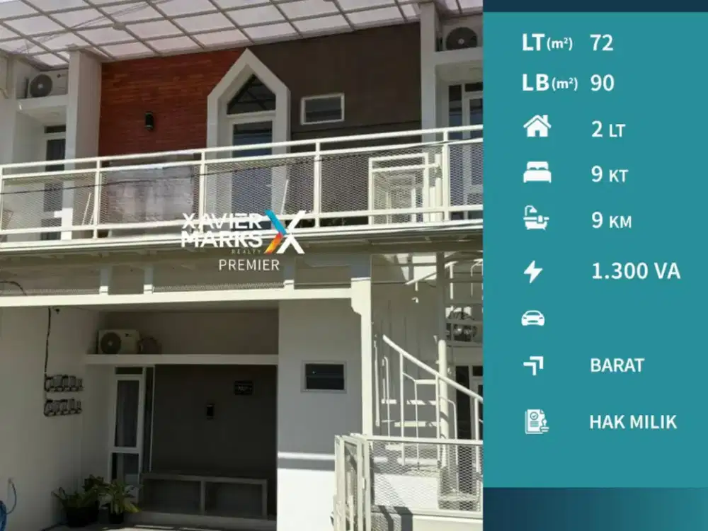 Dijual Rumah Kos Full Furnish Dekat UB di Merjosari Malang