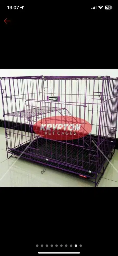Kandang kucing/anjing/kelinci tingkat 1