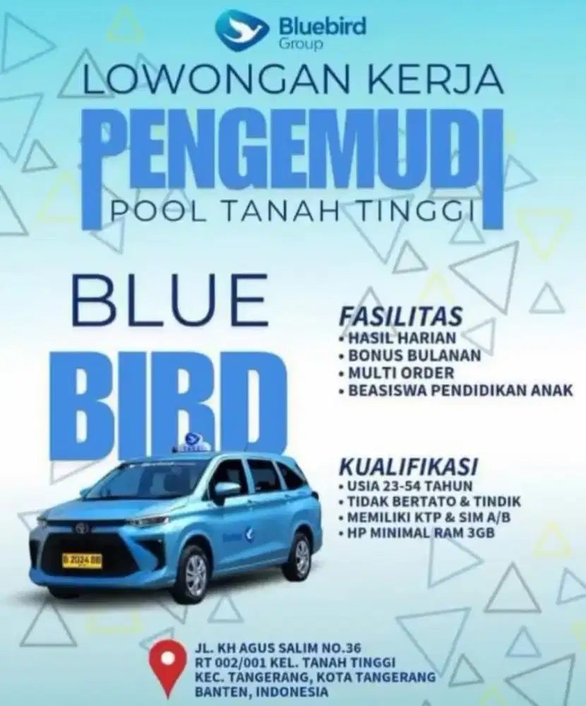 Loker driver hanya modal ktp dan SIM A/B aktif saja lhoo