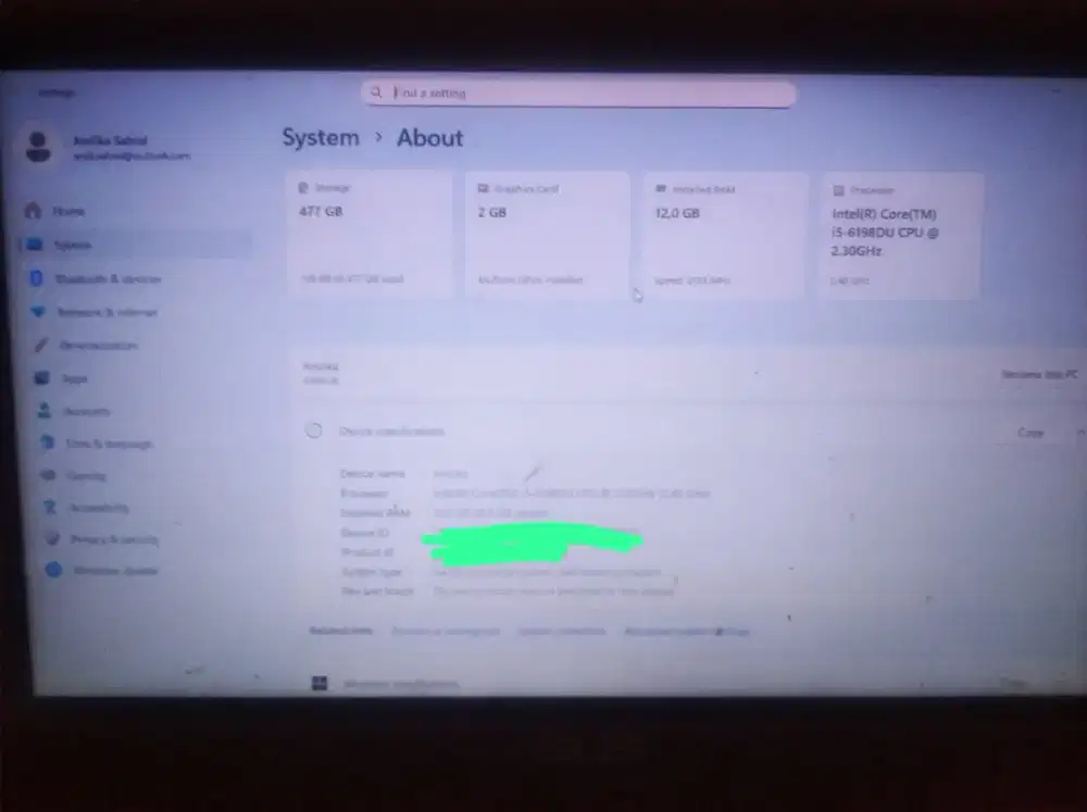 Leptop Asus Vivbook