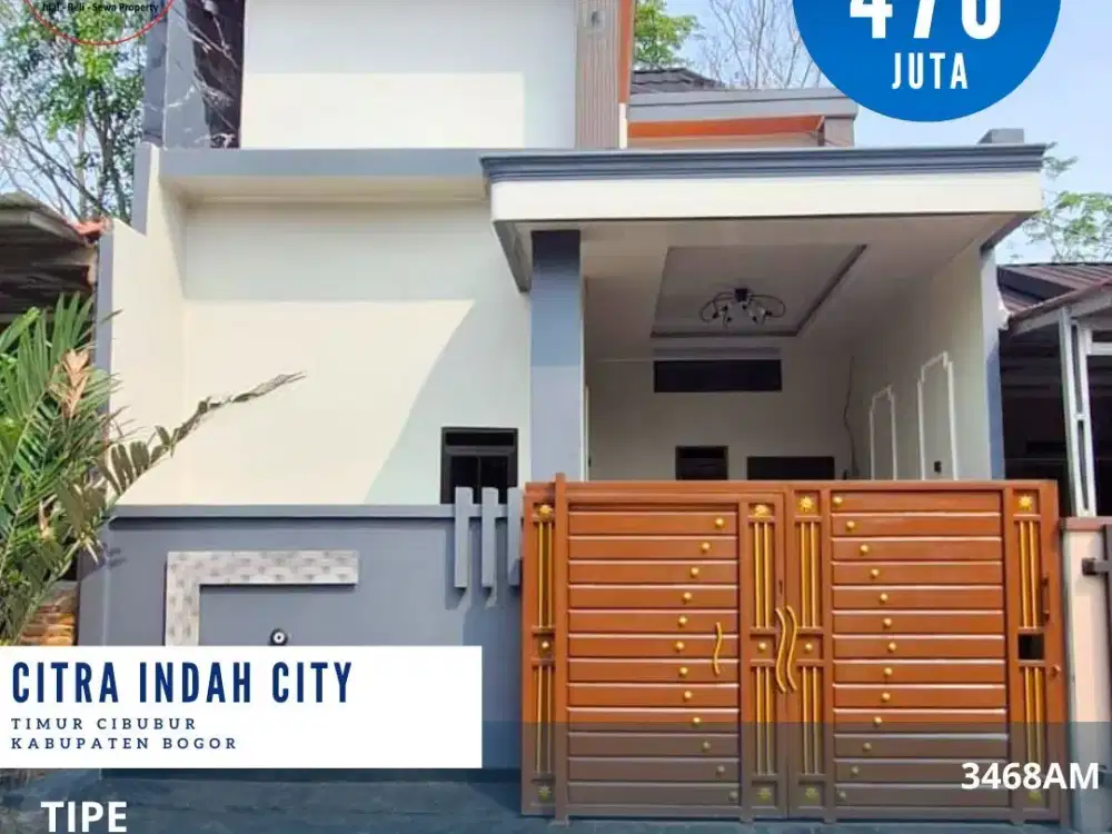 Dijual rumah dicitra indah city full renovasi siap huni
