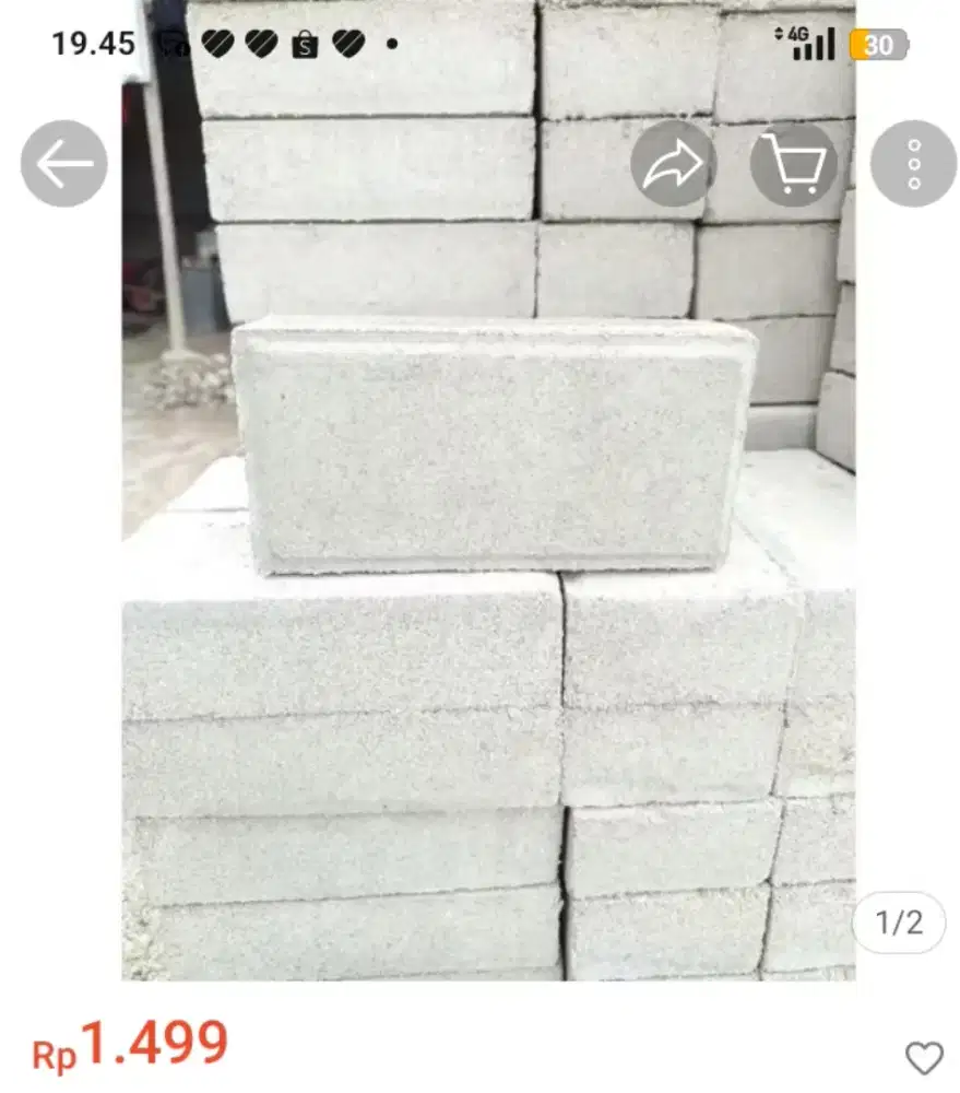 Paving blok segi 4