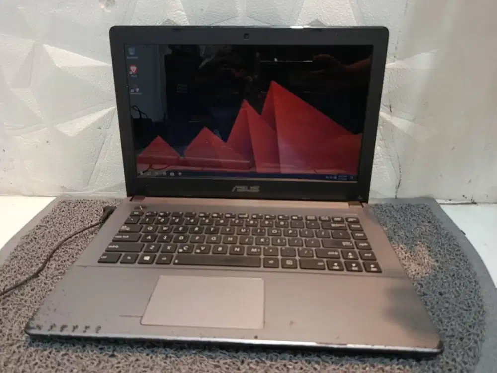 Laptop Asus X450C   Processor Intel Celeron CPU 1007U 1.5GHz Ram 2 GB