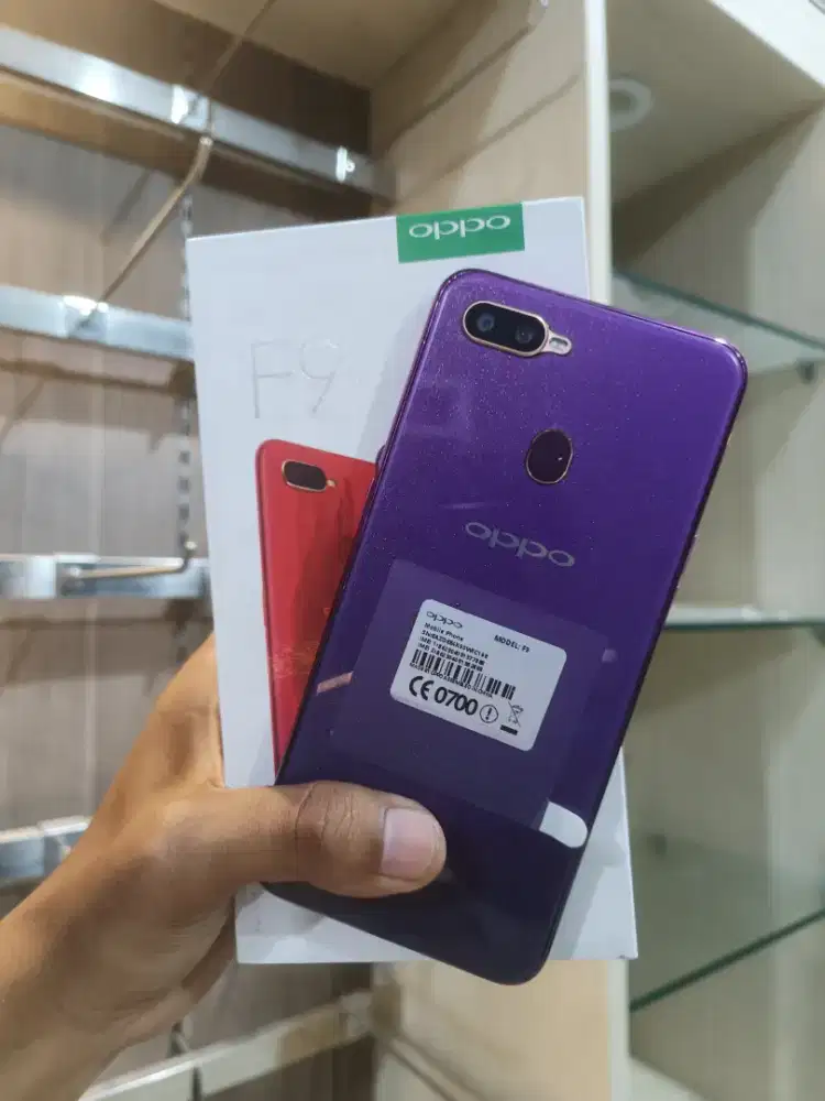 Hp Second Oppo F9 Ram 6/128Gb