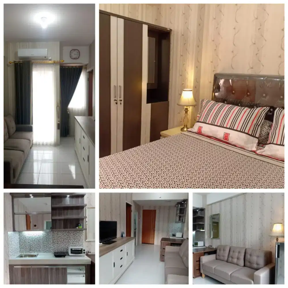 Dijual/ sewa apartemen full furnish siap huni Puncak Dharmahusada