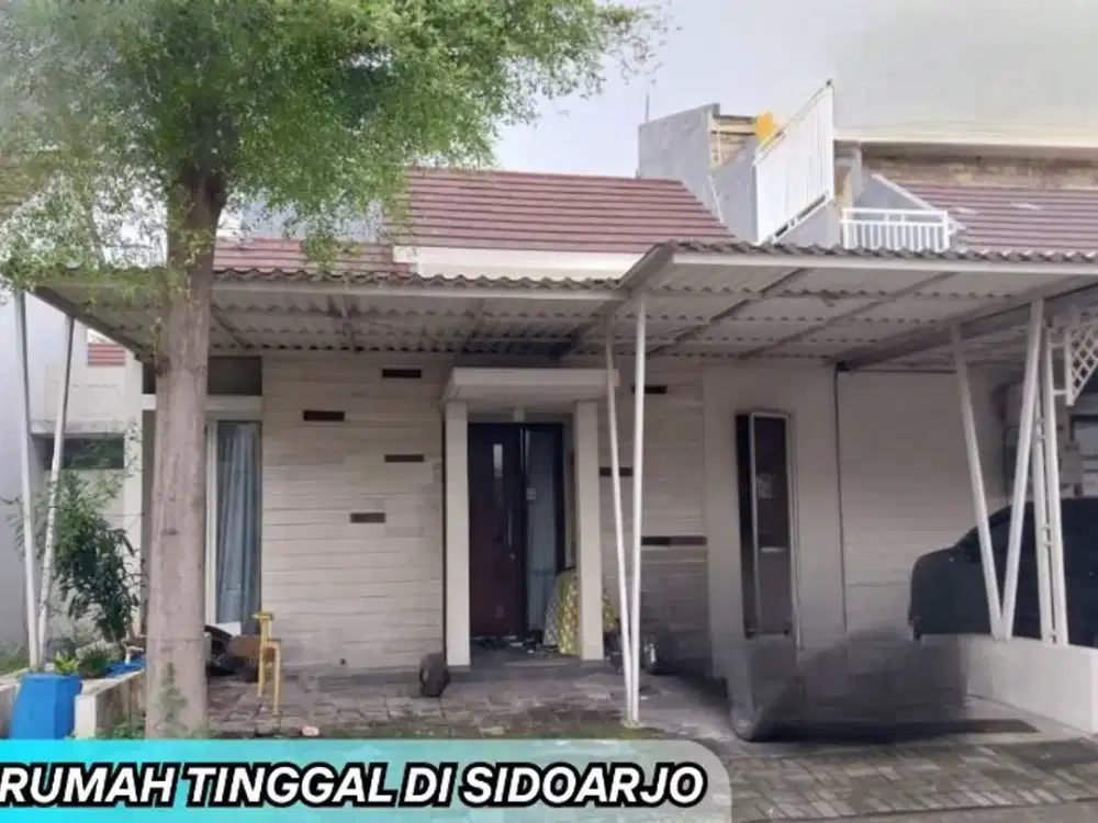 Dijual Rumah Lelang 600 Jutaan di Citra Harmoni Riverside Sidoarjo