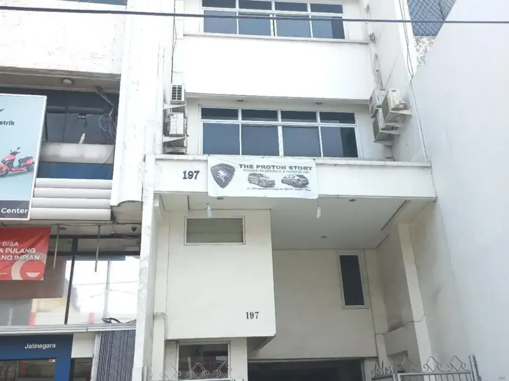 DIJUAL RUKAN 5 LANTAI SHOWROOM RUANG USAHA JATINEGARA
