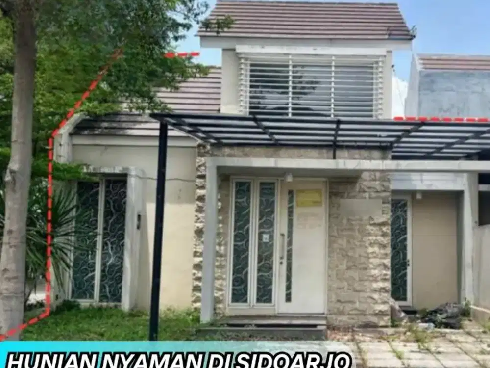 Dijual Rumah Lelang 600 Jutaan di Citra Harmoni Riverside Sidoarjo