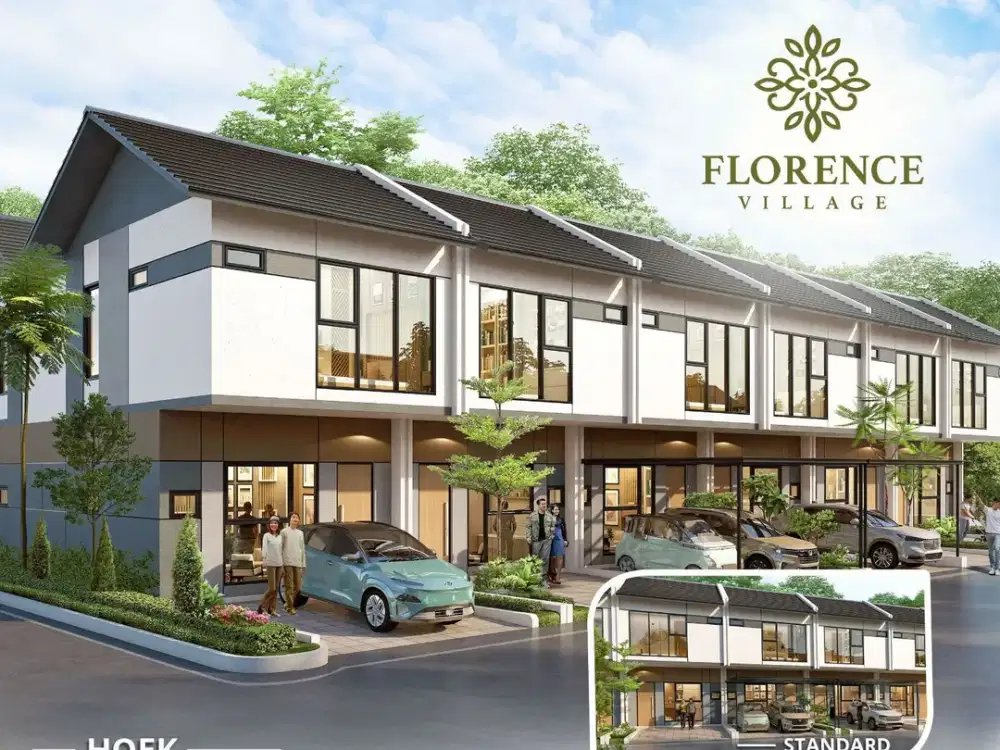 Rumah 2 Lantai di Jakarta Garden City – Cluster Florence Village