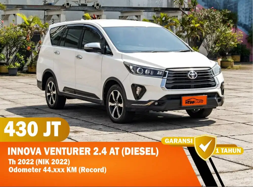 DP 35JT TOYOTA INNOVA VENTURER 2.4 AT (Diesel) 2022 SOLAR MATIC