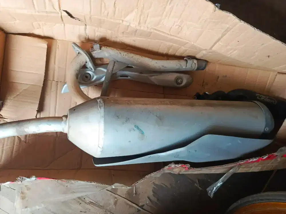 Knalpot + Ban Orian KLX