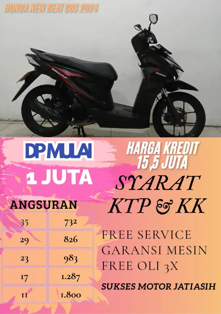 HONDA NEW BEAT CBS 2024