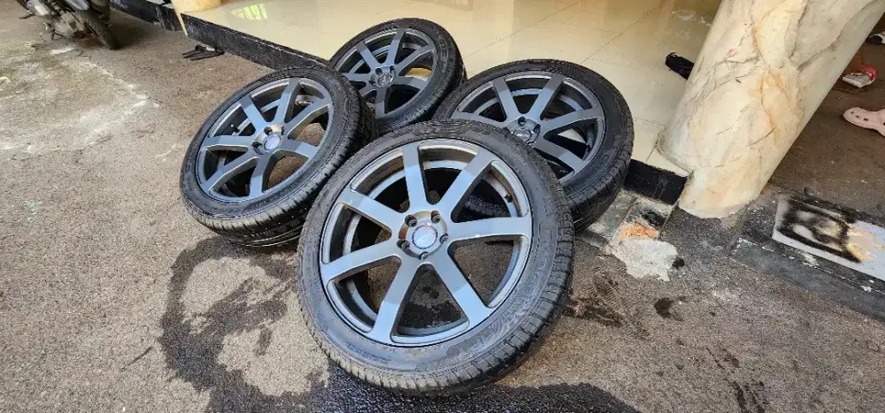 Velg GRORA R20 + Ban GT Radial Champiro 255/45