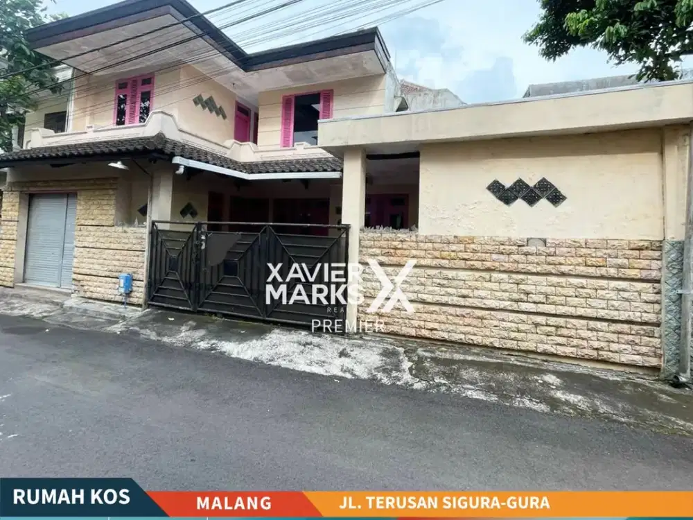 Dijual Rumah Kos di Terusan Sigura Gura Lowokwaru Malang Dekat Kampus