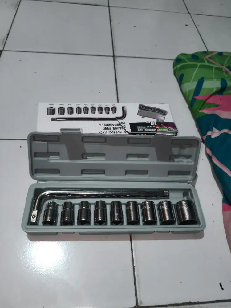 Kunci Sock Set 10 Pcs