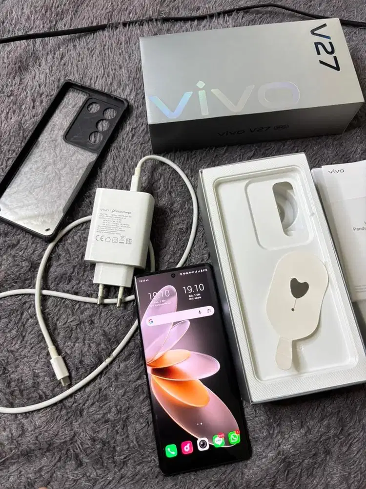Vivo v27 5g Ram 8+8 fulset mulus normal