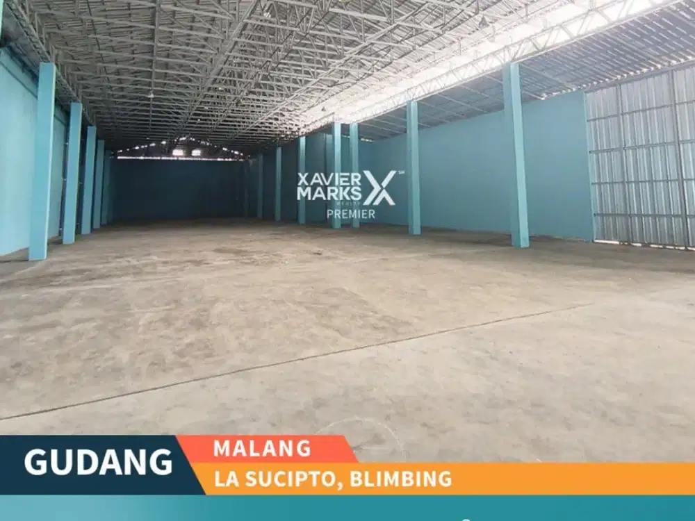 Gudang LA Sucipto Blimbing Malang Baru Strategis Row Jalan Luas