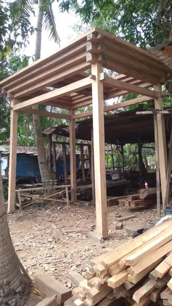 Bahan joglo kayu jati soko 15an