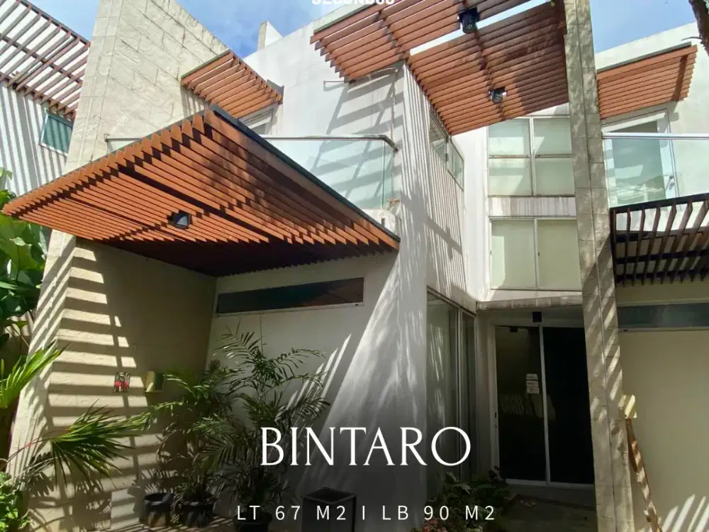Rumah Modern Minimalist di Bintaro