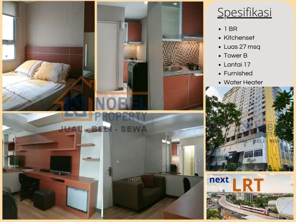 Disewakan Apartemen Mentes 1BR Furnished Lokasi Strategis Jakarta Pusat