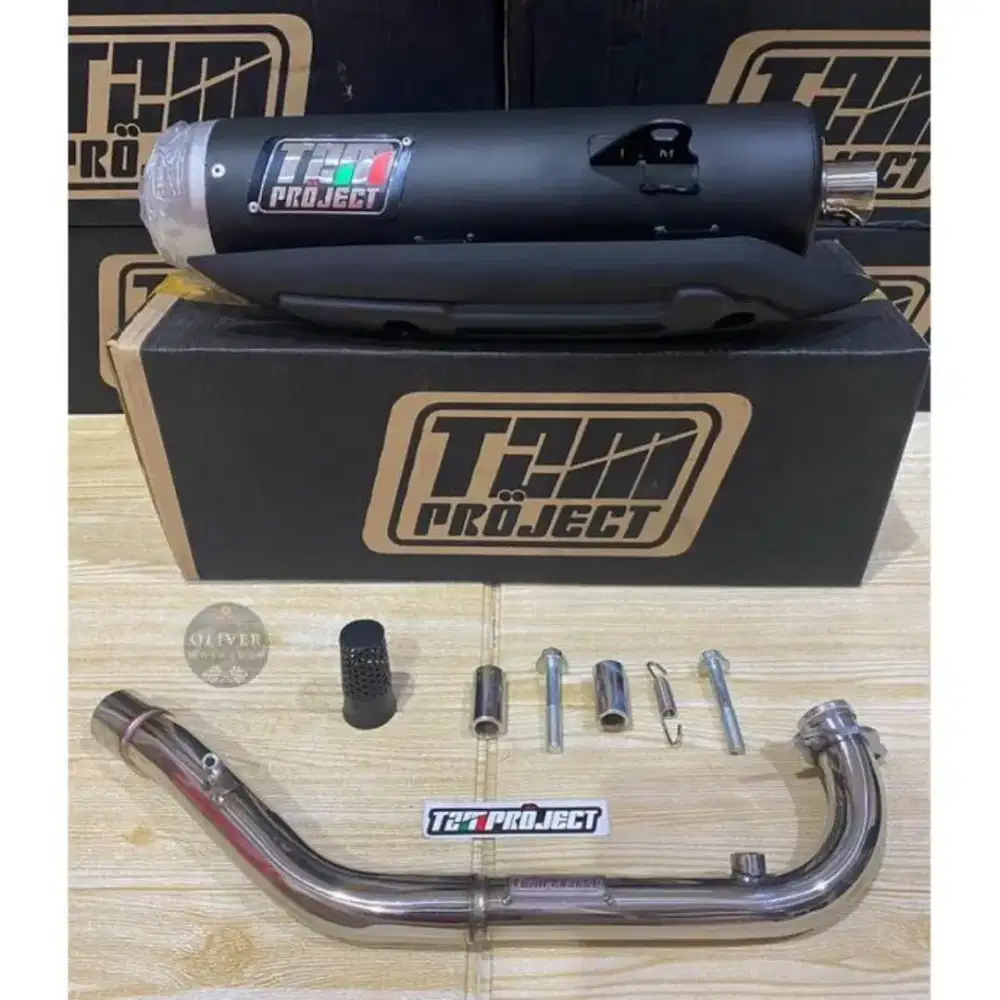 DIJUAL CEPAT AJA KNALPOT TZM ORIGINAL 100% MOTOR MIO BEAT SCOOPY