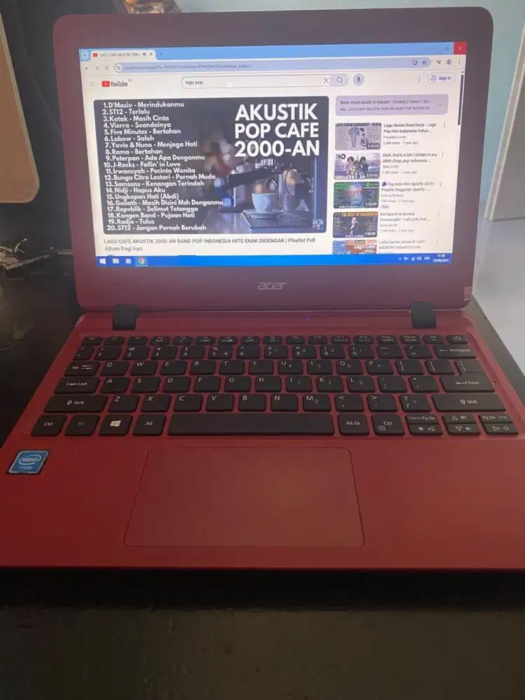 notebook acer e11 132, noken mulus