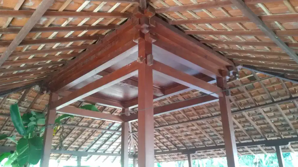 Bahan joglo jati