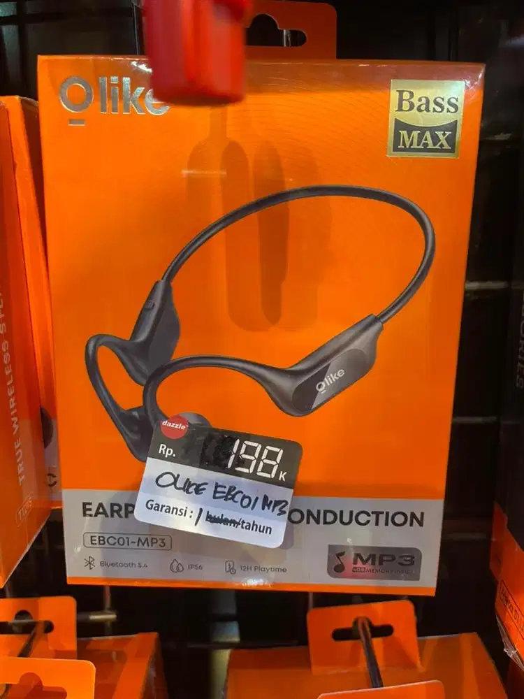 HEADSET BLUETOOTH OPEN EAR EBC01-MP3