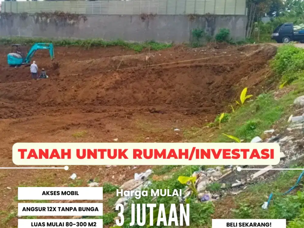 Tanah Dijual di Cimahi – Lokasi Adem, City View, Cocok untuk Hunian & Investasi