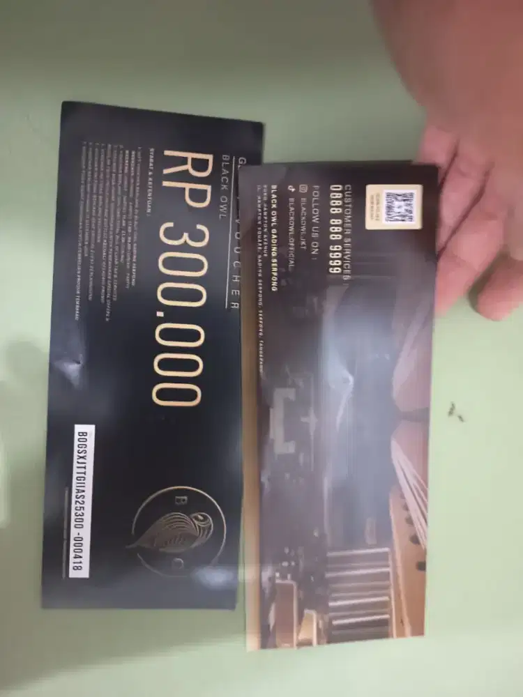 Voucher black 0wl 600.000