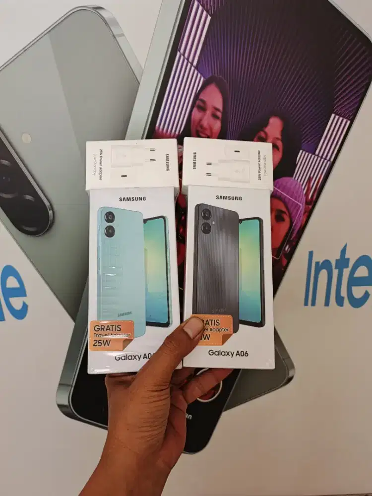[ Fast respon WA ] Samsung Galaxy A06 6/128 Garansi resmi 1thn