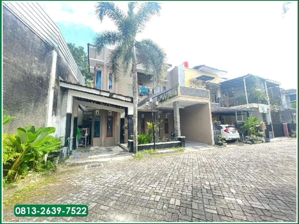 Rumah Semi Furnish di Jl Damai Yogya, Siap Huni