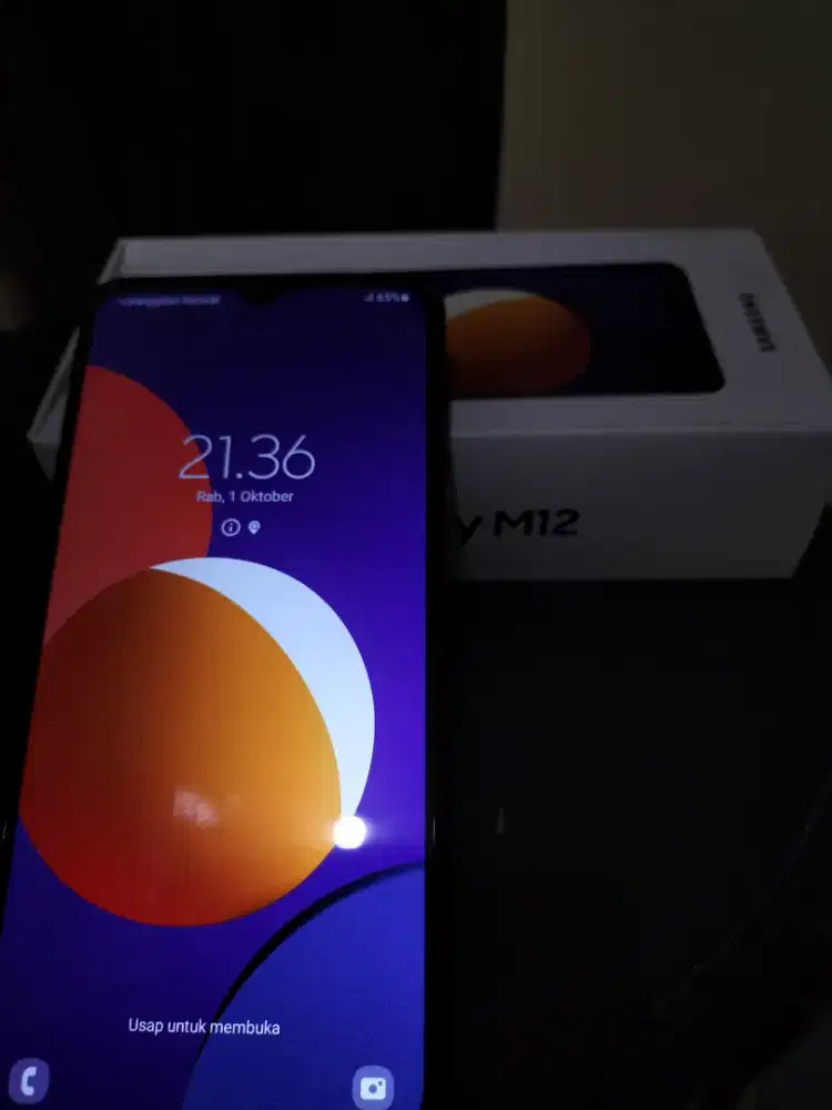 Samsung galaxy m12 ram 4/64gb pribadi