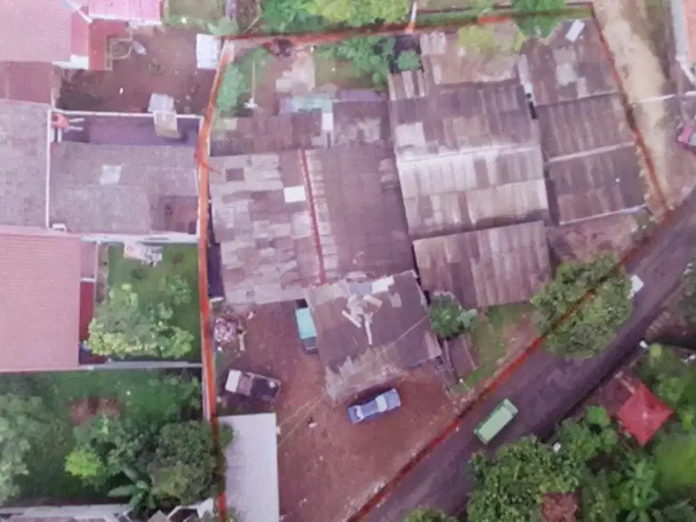 Lahan 1081m untuk ruko, gudang, kantor di Jl Raya Taman  Cimanggu