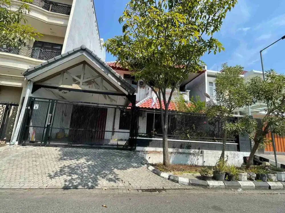 dijual rumah raya sutorejo prima selatan surabaya cocok untuk kantor atau praktek dokter