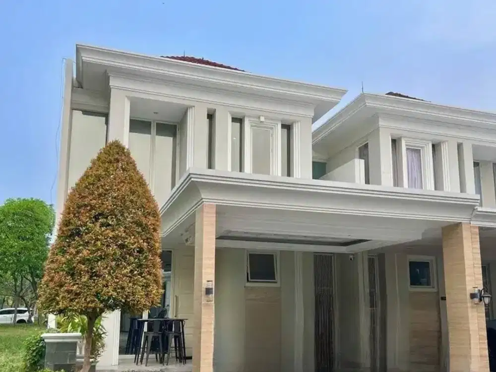 Rumah full furnished di Pakuwon City cluster Grand Island Casa Tobago