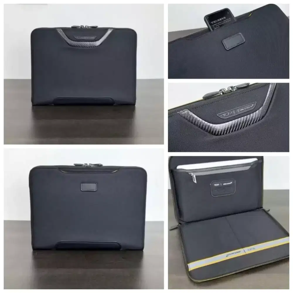 Tas Tumi Laptop Mclaren Circuit Portofolio Clutch Laptop Bag