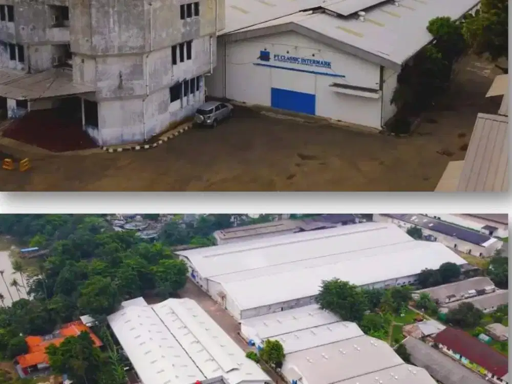 DIJUAL PABRIK DI CIKOKOL TANGERANG!
