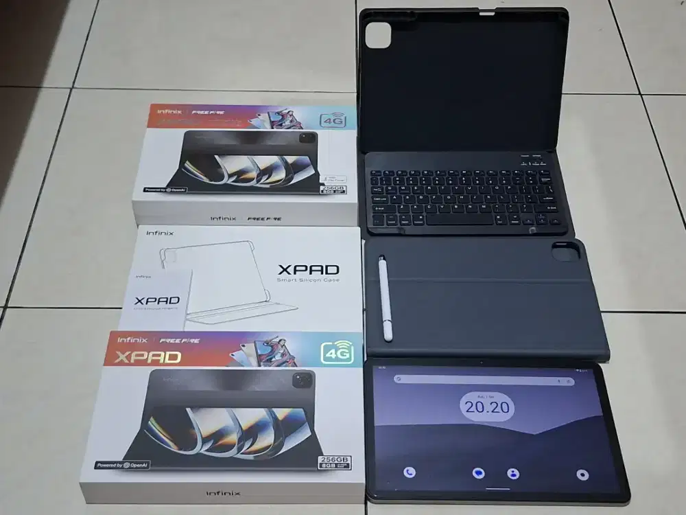 INFINIX XPAD 4G LTE 4+4/256 MULUS LIKE NEW