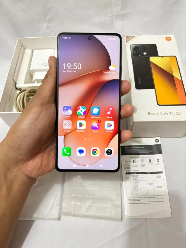 Redmi Note 13 5G 8/256 Fullset Mulus BU