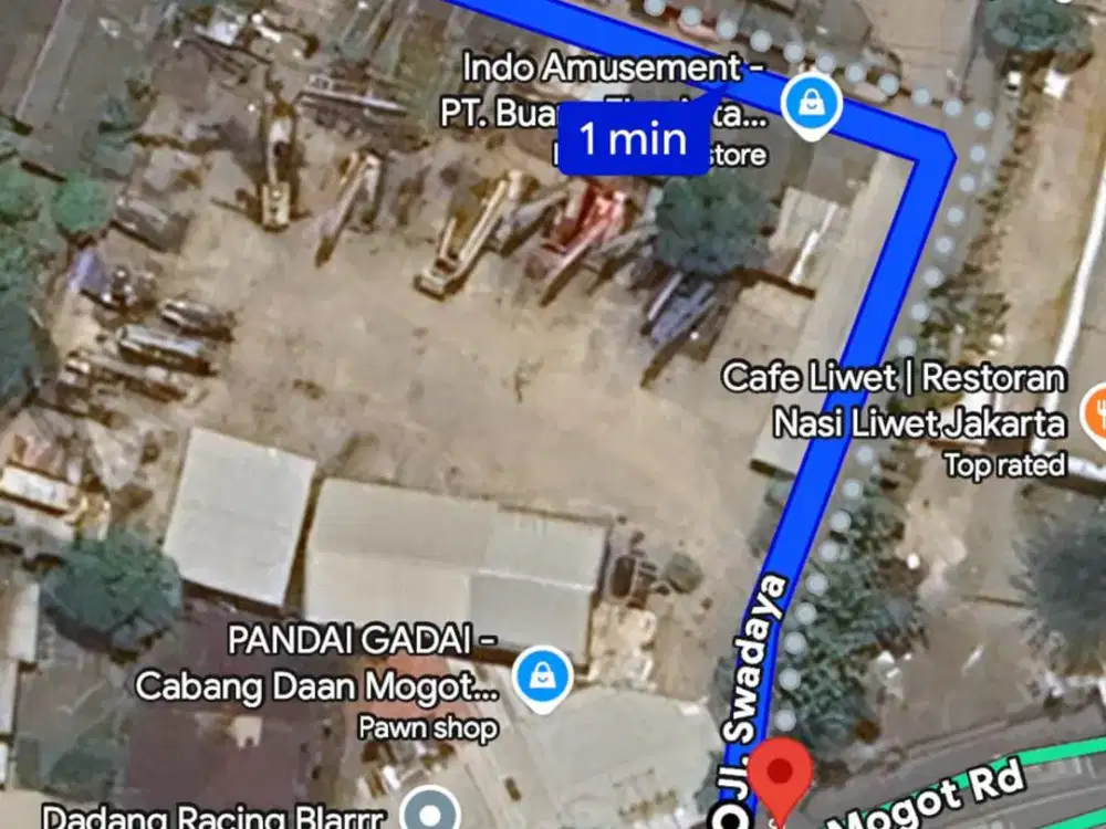DIJUAL TANAH KEDAUNG KALI ANGKE DAAN MOGOT DI JAKARTA BARAT!
