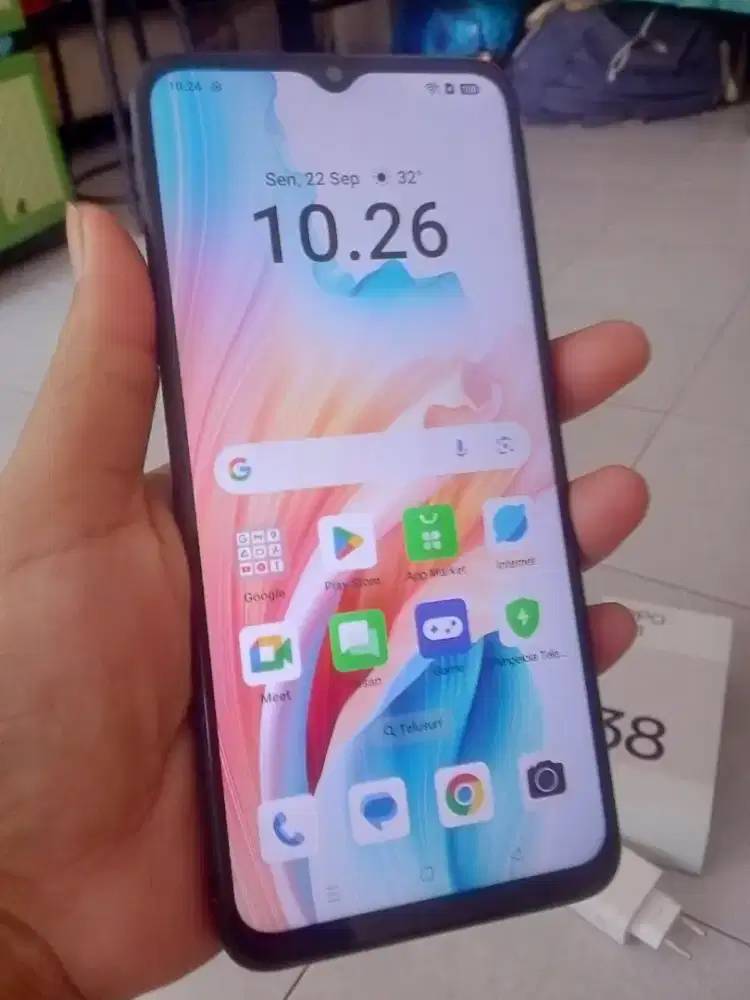 Hp Istri Oppo A38 6+4/128 Fullset
