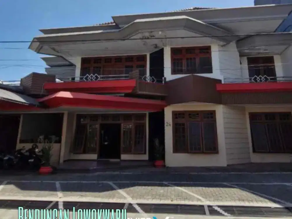 Rumah usaha strategis dekat kampus UB UIN di bendungan Lowokwaru Malang