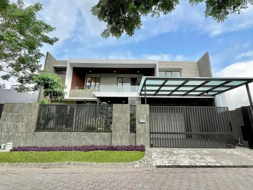 Rumah Sultan Minimalis Surabaya Barat The Chofa Residence
