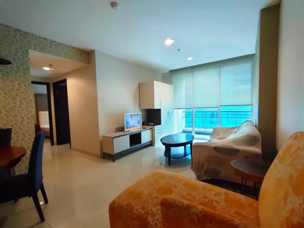 Disewakan Apartemen Central Park Residences, 2BR Furnish Luas 77,5m2
