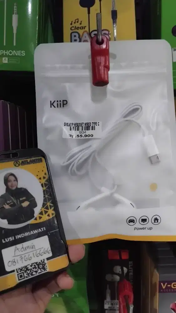 KIIP HEADSET WIRED TYPE C | ATLANTIS DAHSYAT