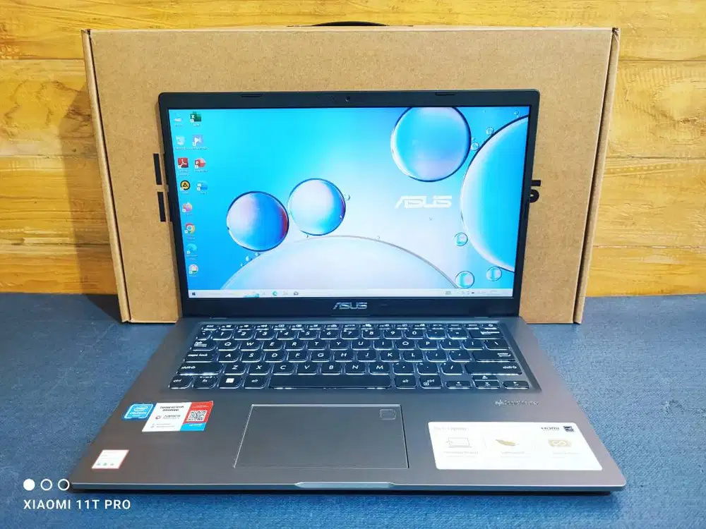 ASUS VivoBook A416MA Intel N4020 RAM 8GB SSD 256GB Fullset Garansi ON