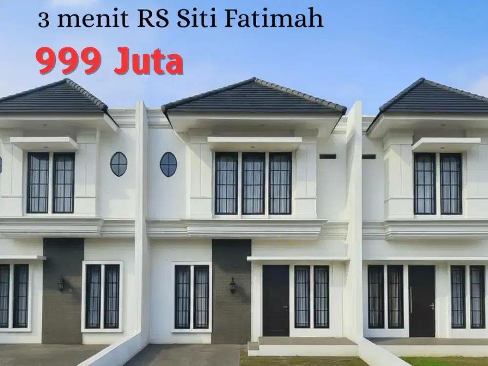 Rumah Strategis Tengah Kota Palembang KM6