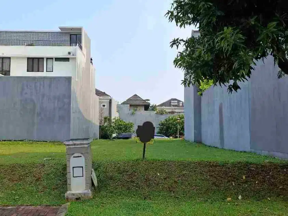 kavling Tiara Pondok Hijau Golf Gading serpong nmr Kecil posisi lebih depan